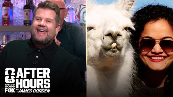 James Corden challenges the audience to a game of 'Mama, Obama Or Llama?'
