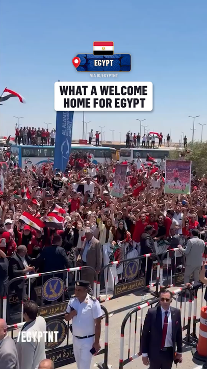 Home celebrations hit different for Egypt