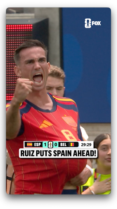 SPAIN TAKES THE LEAD OVER BELGIUM IN THE QUARTERFINALS 🇪🇸