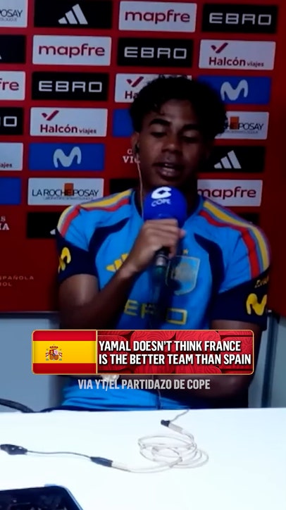 Lamine Yamal gives his thoughts on the idea that France is an impossible team to beat 