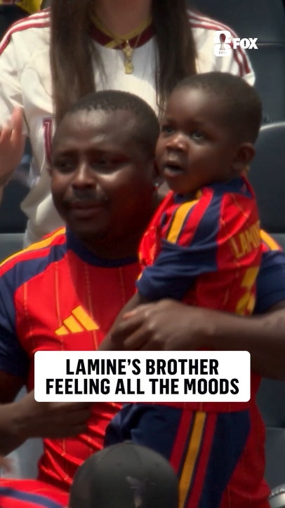 Lamine Yamal's little brother is loving the 2026 FIFA World Cup 🙌