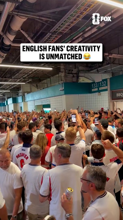 Safe to say England fans don't think there will be 'Norwegian Rowing' in New York 😅