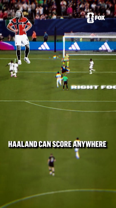 Erling Haaland is the only player at the 2026 FIFA World Cup with goals from inside the box, outside the box, with his left foot, right foot, and head.