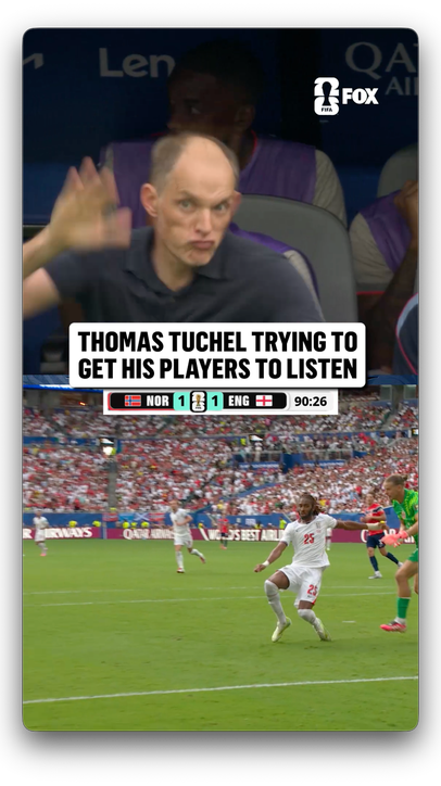 Thomas Tuchel being very animated with his England side 🏴󠁧󠁢󠁥󠁮󠁧󠁿