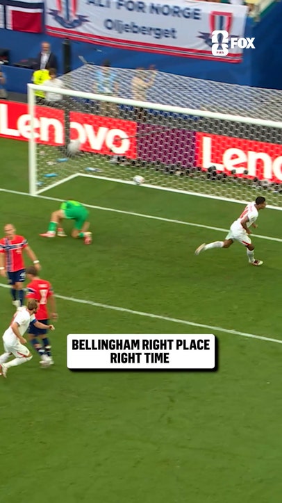 JUDE BELLINGHAM'S 6TH GOAL OF THE TOURNAMENT COULDN'T COME AT A BETTER TIME FOR ENGLAND