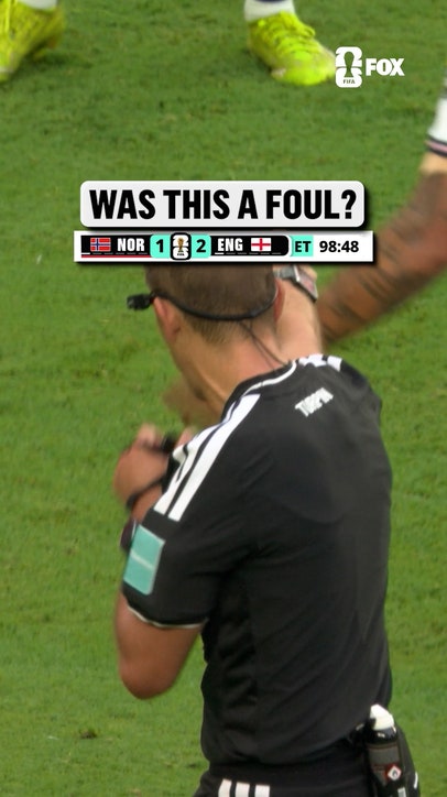 A look at what was deemed as no penalty after Djed Spence went down in the box