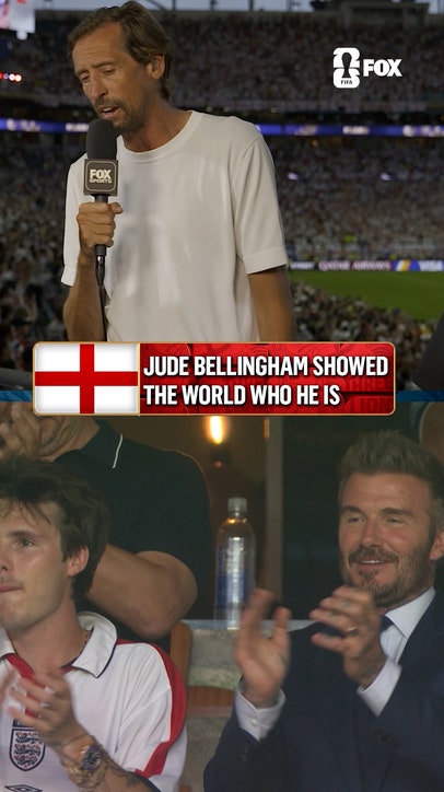 The bigger the occasion, the bigger Jude Bellingham's performance.