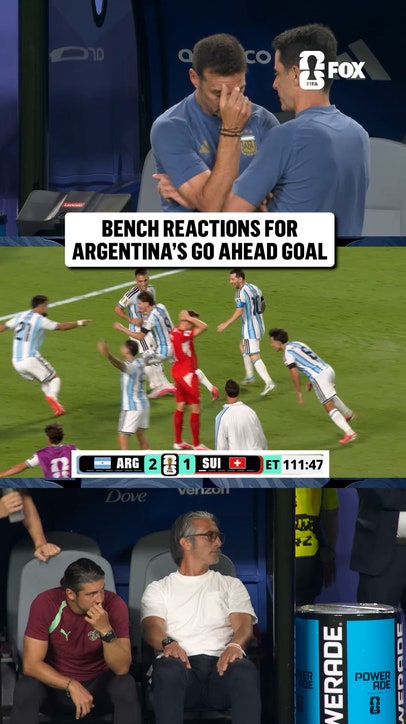 Hard to tell who which side scored when looking at both managers 🤣