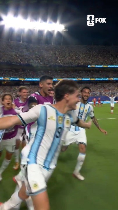 Julián Alvarez showed up when Argentina needed him most