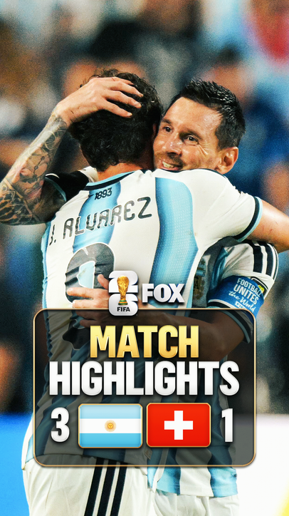 Argentina vs Switzerland Quick Highlights | 2026 FIFA World Cup™ Quarterfinals