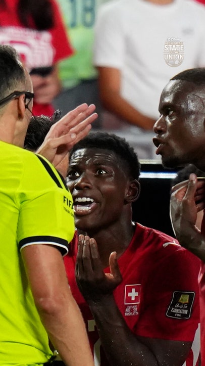 Embolo has no one to blame but himself for getting sent off in Switzerland’s loss to Argentina 🟥