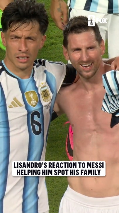 Messi showing off his vision on and off the pitch 😅