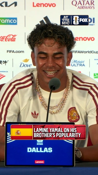 Lamine Yamal comments on his little brother's popularity throughout the FIFA World Cup
