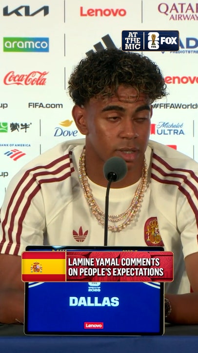 Lamine Yamal on the expectations ahead of facing France tomorrow