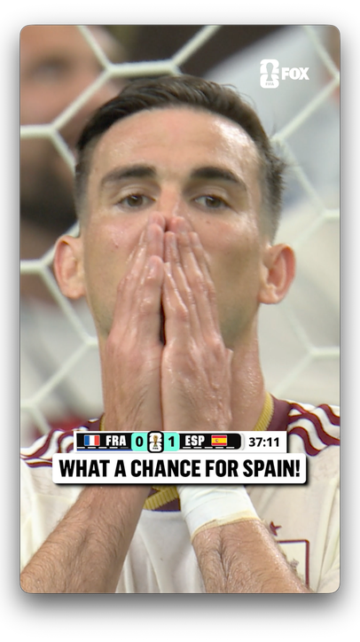 The beautiful game on full display from Spain on this chance 🔥