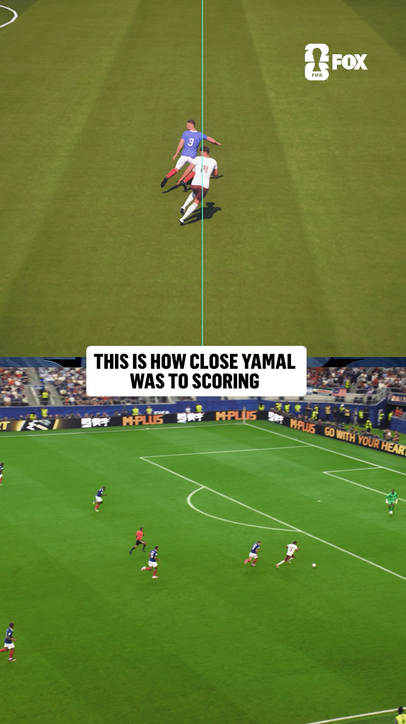 Lamine Yamal was this close to scoring his 2nd career FIFA World Cup goal 🇪🇸