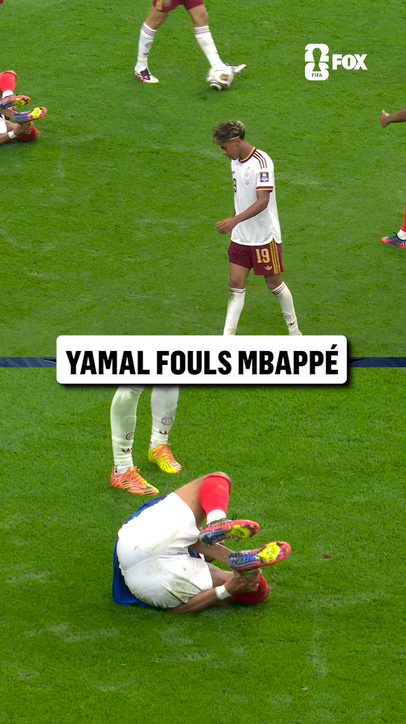 A look at Lamine Yamal's challenge on Kylian Mbappé