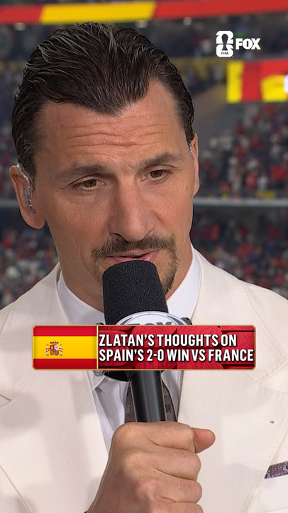 Zlatan gives his immediate reactions to Spain advancing to the FIFA World Cup Final