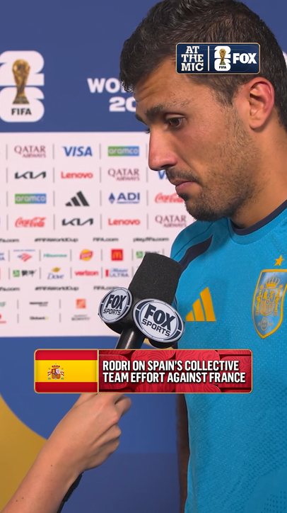 Natalie Gedra caught up with Spanish captain Rodri after La Roja advanced to the 2026 FIFA World Cup Final