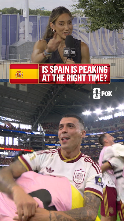 Has Spain gotten better as the tournament has gone on?