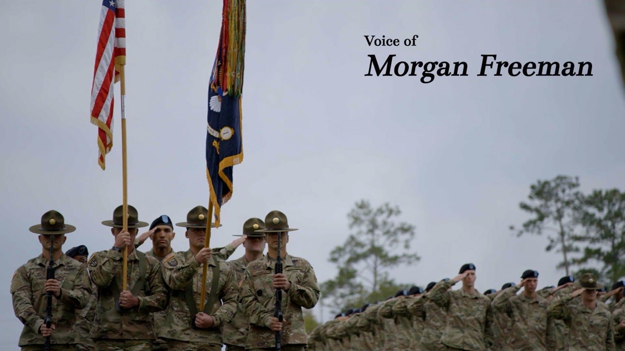Morgan Freeman's Military Tribute 🇺🇸 Two Words That Demand More Than the Game Ever Could