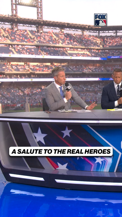 Celebrating America's 250th birthday at this All-Star Game in Philadelphia, the crew talks about the sacrifices made by our service members