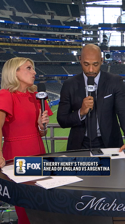 Thierry Henry offers his thoughts ahead of England vs Argentina in the semifinals