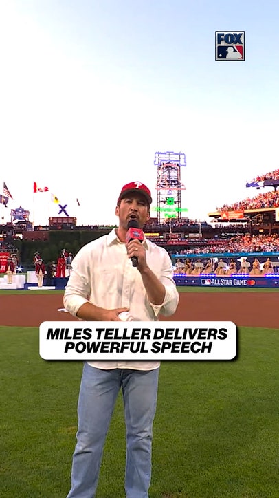Philadelphia's own Miles Teller welcomes you to the 2026 All-Star Game! ⚾️