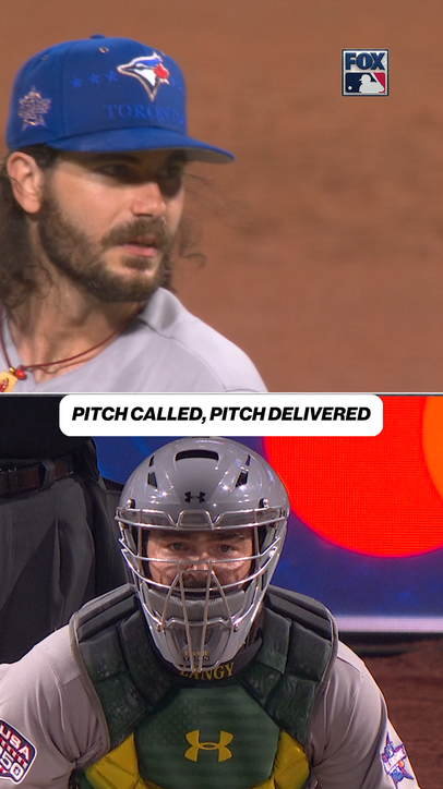 Just like they drew it up! ⚾️