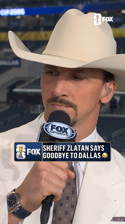 Sheriff Zlatan won't miss Dallas. Dallas will miss Sheriff Zlatan.
