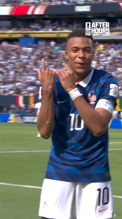 Au revoir, France — and farewell to the iconic Mbappé-Corden flute celly. You will be missed. 🪈