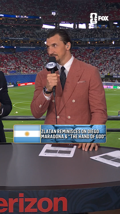 Where does the great Diego Maradona rank for Zlatan in the best players of all-time?