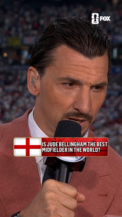 Where does Jude Bellingham rank for Zlatan among the best players in the world?