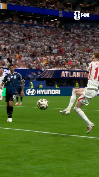 Anthony Gordon scores his first FIFA World Cup goal in style 🏴
