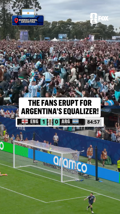 BUENOS AIRES IS LOVING THE FINISH FROM ENZO FERNÁNDEZ