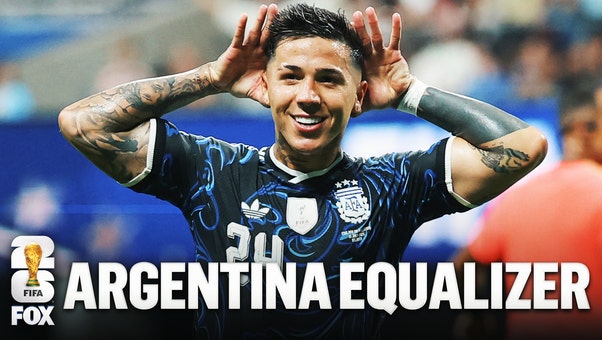 Enzo Fernández Scores Stunning Goal to Bring Argentina Level Against England | 2026 FIFA World Cup™