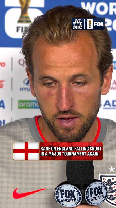 England captain Harry Kane caught up with Geoff Shreeves after The Three Lions fell short in the FIFA World Cup Semifinals