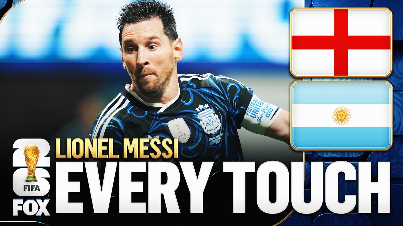 Lionel Messi: EVERY TOUCH in Argentina's THRILLING Win Over England 🇦🇷 2026 FIFA World Cup™