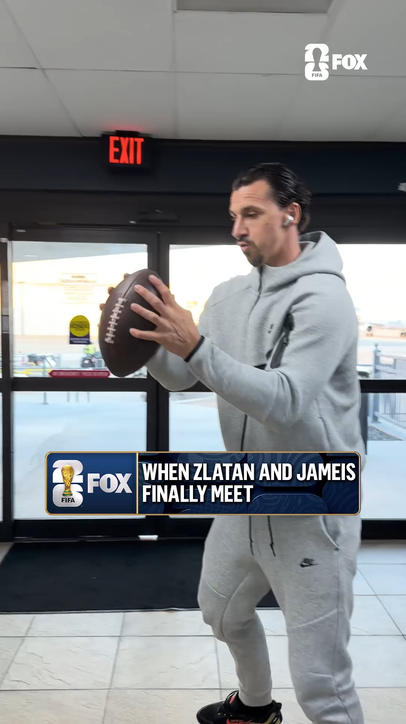 Futbol or football, it’s always @Zlatan 🤝 @Jaboowins