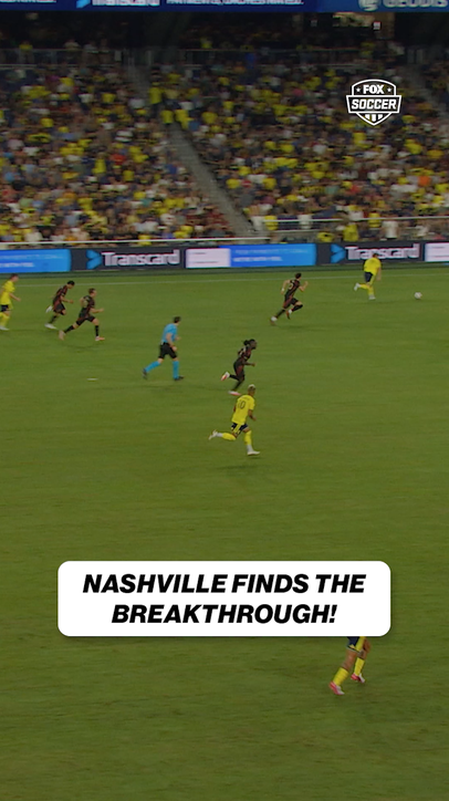 It's Shak Mohammed who puts NashvilleSC in front over Atlanta 🔥