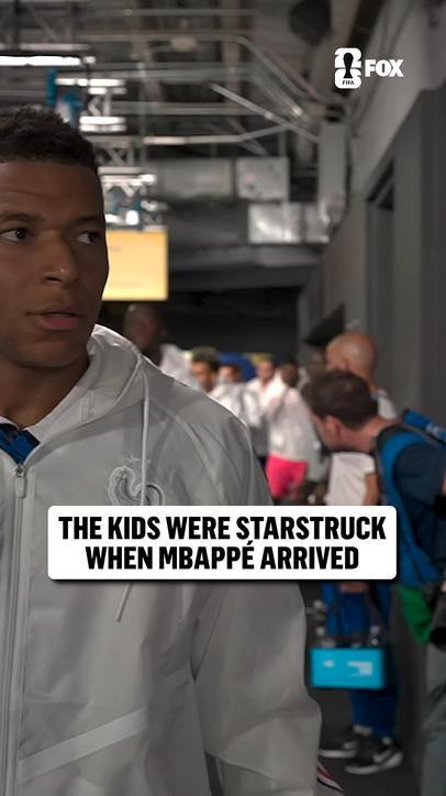 Kylian Mbappé has that effect 🤩