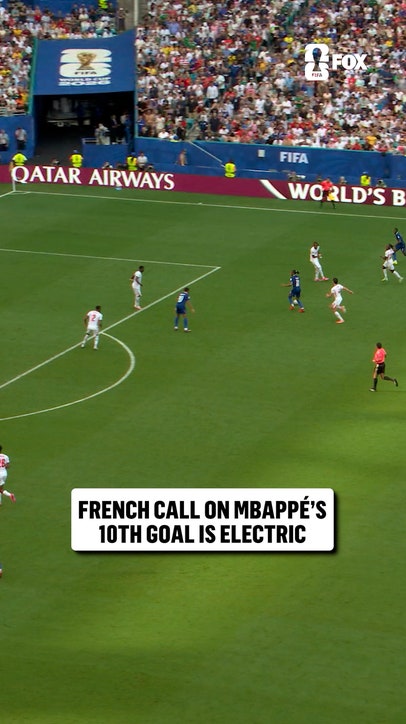 An ELITE call on Mbappé's 2nd goal of the game 🇫🇷