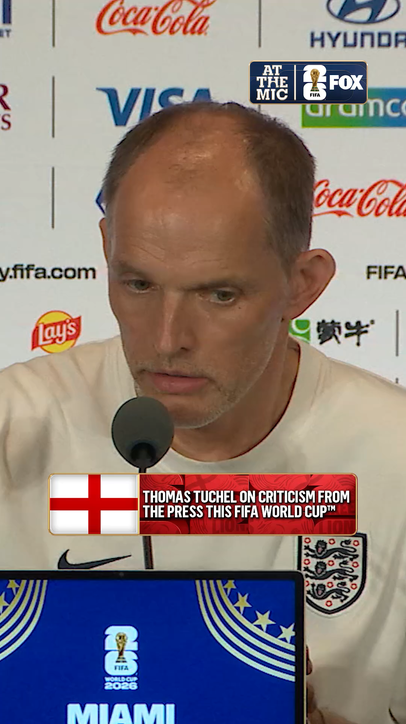 Thomas Tuchel responds to the criticism during England's FIFA World Cup run.