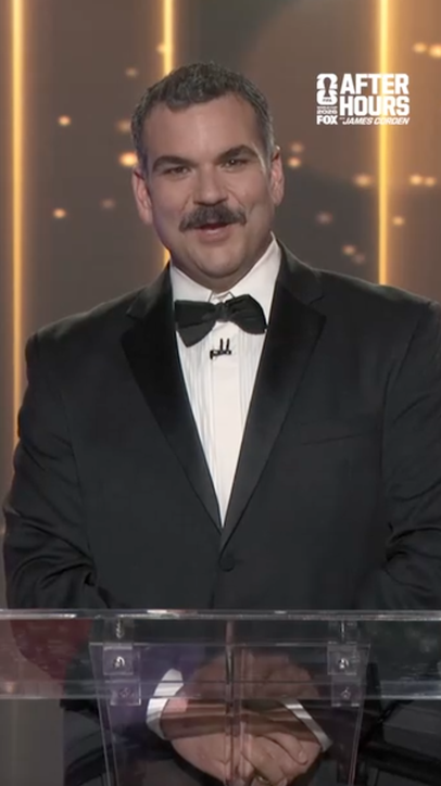 Imagine getting played off at an awards show you made up on your own show.