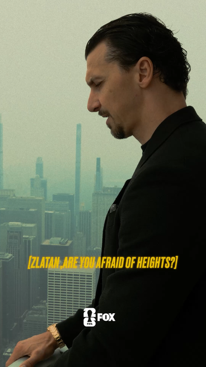 The World’s Most Famous Building meets the World’s Most Famous Swede, the one & only, Zlatan.