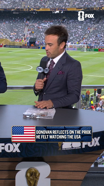 Landon Donovan is so glad he got to watch the USMNT on the world's biggest stage