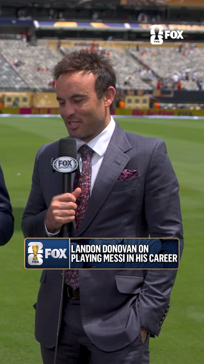 Landon Donovan looks back on his 100th USMNT appearance, which happened to be against Lionel Messi