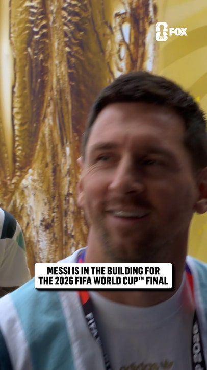Leo Messi has entered the building.
