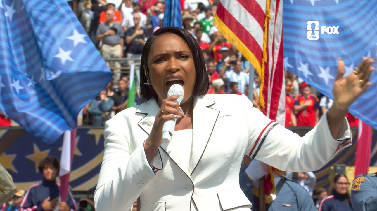 Spain vs Argentina: Jennifer Hudson Performs U.S. National Anthem before 2026 FIFA World Cup™ Final