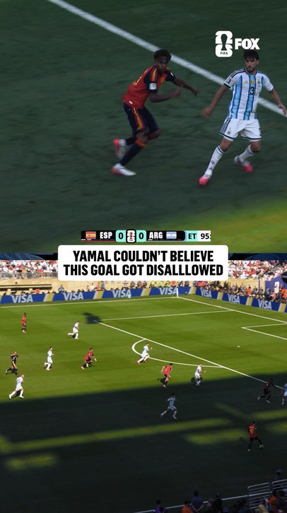 Lamine was not happy with this decision